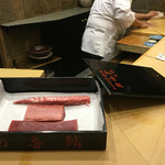 初音鮨 - 2016年3月下旬。