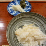 和ごころ 泉 - 生姜ごはんと香の物