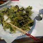 大地の恵み - こごめの天ぷら