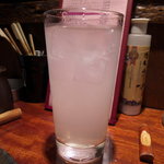 やき鳥　自遊人 - 殺人グレープフルーツサワー