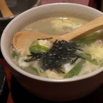 やき鳥　自遊人 - 鶏雑炊