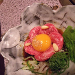 京の焼肉処 弘 - 和牛ユッケ