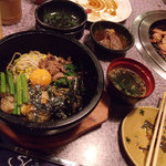 京の焼肉処 弘 - 〆は石焼ビビンパと・・・