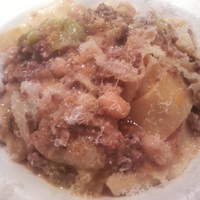 サルティンバンコ - ④日替わりパスタ：豚肉のラグーソース