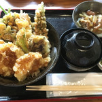 和食 要 - 地鶏の天丼