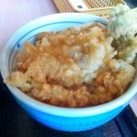 尚庵 - ミニ鶏天丼