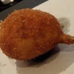 串揚げ タケナカ - 蓮根饅頭