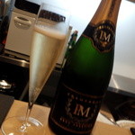 串揚げ タケナカ - 先ずはシャンパンから