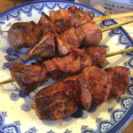 いせや総本店 - たんとハツを塩で