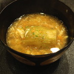 旬席 鈴江 - 秋茄子と渡り蟹のお椀