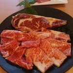 焼肉 ウエスト - 料理写真:特選２人盛
