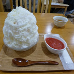 かき氷工房 雪菓 - ◉生いちごミルク（果肉入り）　税込み８００円