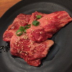 七輪焼肉 安安 - 熟成カルビ（４９０円＋税）２０１６年４月