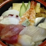 弥助寿司 - 散らし寿司のアップ