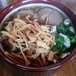 らーめん山家 - 醤油ラーメン（メンマ増し）