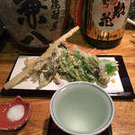 吉野 - 山菜の天盛りを惣花で！