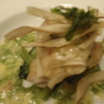 ザ・フジヤ - 鰆のポワレと筍　青海苔入りブールブランソース