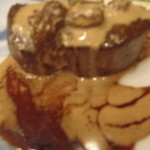 ザ・フジヤ - 牛フィレ肉のステーキにモリーユ茸のクリーム煮