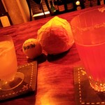 ル テアトル - おいらはスイカのカクテル　ayacakiちゃんは美粧柑のカクテル