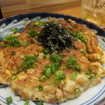 味亭 風花 - 納豆焼（チーズ入り）