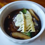 洋食もち月 - 煮込みハンバーグ