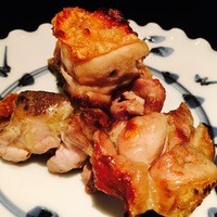 京地鶏の炭火焼き