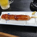 椅子のある立ち呑み つるつるいっぱい - フランクフルト200円