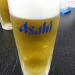 椅子のある立ち呑み つるつるいっぱい - 生ビール
