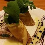 手打蕎麦 とし庵 - 蕎麦粉100％ガレット