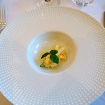 レストラン ラ・マーレ - ホワイトアスパラのボッシェ