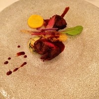 レストラン ラ・マーレ - 牛フィレ肉のグリルと春野菜のフリット