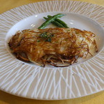 タベルナ ラ・メッセ - ポテト包み焼きトリフ塩風味