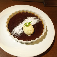 クッチーナ イタリアーナ アリア 六本木 - チョコレートクリームブリュレ