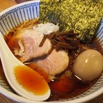 無坊ふかみ - 2010/09/12　無坊ラーメン（醤油：全部のせ900円）