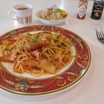 レストランにしかわ - ナポリタンセット