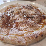 シナモンとココナッツのピッツア