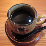 Ajidokoro Yoshida - 【コーヒーorアイスクリーム】コーヒーにしました♪
      