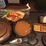 Sumibiyakisenmonshokudokoroshiroganeya - 大山鶏の香味ささみステーキ定食