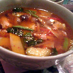 ココナッツ抜きの森のキノコカレー、激カラ！