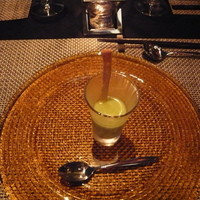boB the garden Ginza - アボガドと青りんごとメロンのスープ仕立て