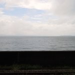 長崎楼 - 駐車場からは海が見えます。