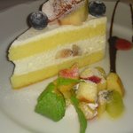 カフェ チェントチェント - いちじくのショートケーキ