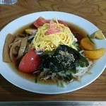 久華 - 冷やし中華  730円    暑い日には最高ですね！