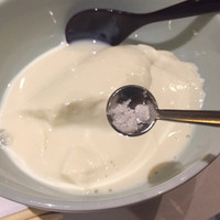 豆腐懐石 くすむら - おぼろ豆腐 塩で