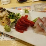 Senzushi - 刺身4種盛