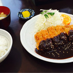 創食浪漫館 トントン - みそロース定食