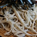 Soba Gurume Hanasaki - 【H28.5.5】舞茸天ぷらの蕎麦1150円。