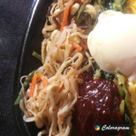 本家かまどや - 料理写真:月見焼肉ピビンパ