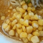 八番山ばりきや - 【2016.5.5(木)】こってりみそらーめん(並盛・150g)800円のコーン