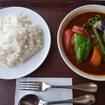 木多郎 - チキン野菜カリー（中辛）1,000円